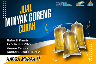  Buruan  Ada Penjualan 28 Ton Migor Curah Murah di PTPN V Jalan Rambutan, Harga Rp12.000 Per Kilogram